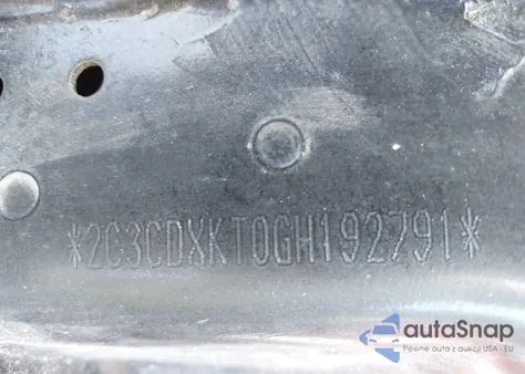 2016 Dodge Charger Police z USA, uszkodzony, nr VIN 2C3CDXKT0GH192791